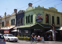 Vibrant Brunswick Street