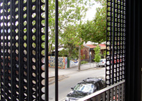 View of Kerr Street from 2nd floor front apartments